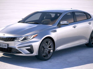 Kia Optima LX 2019 3D Model