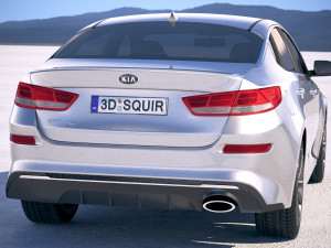 Kia Optima LX 2019 3D 모델