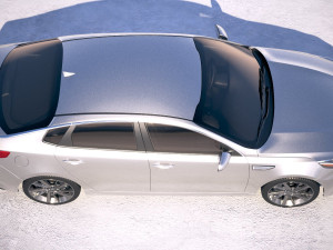 Kia Optima LX 2019 3D 모델