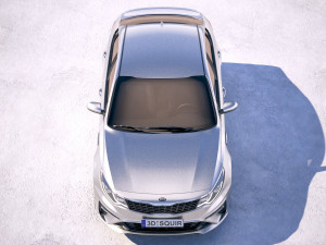 Kia Optima LX 2019 3D 모델
