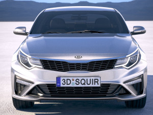 Kia Optima LX 2019 3D 모델