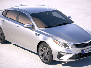 Kia Optima LX 2019 3D Model