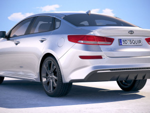 Kia Optima LX 2019 3D 모델