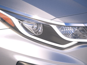 Kia Optima LX 2019 3D 모델