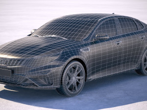 Kia Optima LX 2019 3D 모델