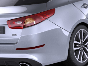 Kia Optima Sport Package 2015 vray 3D 模型