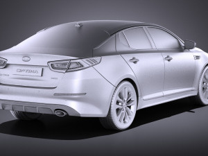 Kia Optima Sport Package 2015 vray 3D 模型