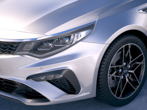 Kia Optima Sportswagon 2019 3D Model