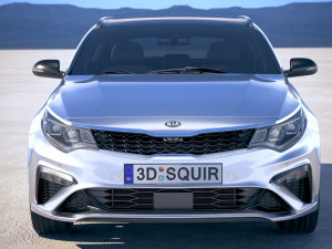 Kia Optima Sportswagon 2019 3D Model