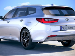 Kia Optima Sportswagon 2019 3D Model