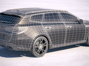 Kia Optima Sportswagon 2019 3D Model