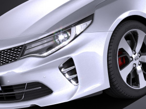 Kia Optima Sportswagon GT 2017 3D-Modell