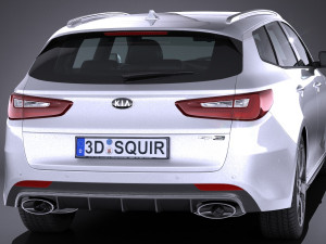 Kia Optima Sportswagon GT 2017 3D-Modell