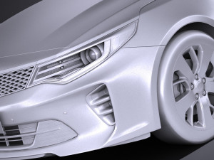 Kia Optima Sportswagon GT 2017 3D-Modell