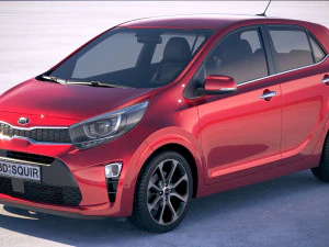 Kia Picanto 2019 Modèle 3D