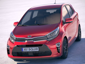 Kia Picanto 2019 3D Model