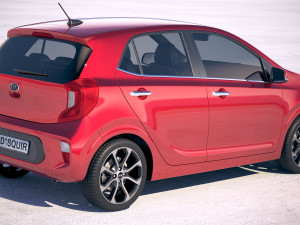 Kia Picanto 2019 3D Model