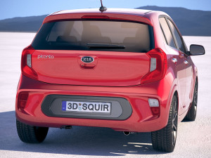 Kia Picanto 2019 3D Model