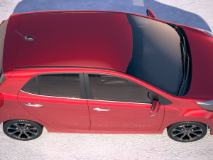 Kia Picanto 2019 3D Model