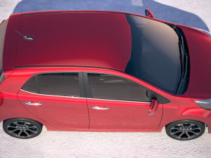 Kia Picanto 2019 3D Model