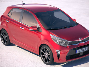 Kia Picanto 2019 3D Model