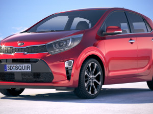 Kia Picanto 2019 3D Model