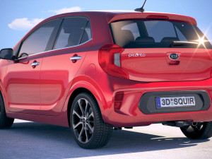 Kia Picanto 2019 3D Model