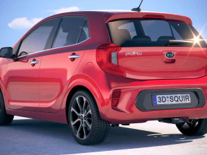 Kia Picanto 2019 3D Model