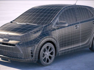 Kia Picanto 2019 3D Model