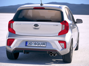 Kia Picanto GT-Line 2018 3D Model