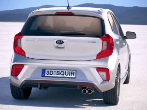 Kia Picanto GT-Line 2018 3D Model