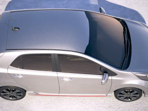 Kia Picanto GT-Line 2018 3D Model
