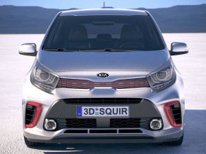 Kia Picanto GT-Line 2018 3D Model