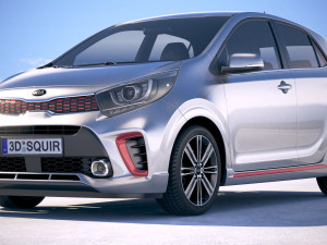 Kia Picanto GT-Line 2018 3D Model