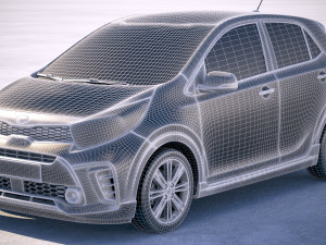 Kia Picanto GT-Line 2018 3D Model