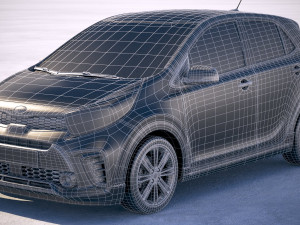 Kia Picanto GT-Line 2018 3D Model