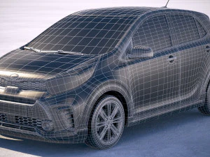 Kia Picanto GT-Line 2018 3D Model
