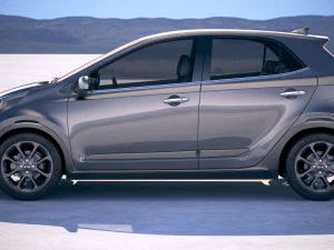 Kia Picanto X-line 2018 3D Model