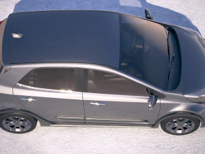 Kia Picanto X-line 2018 3D Model