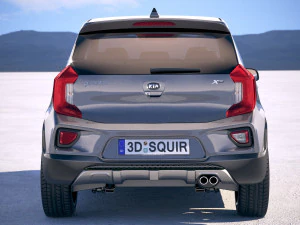 Kia Picanto X-line 2018 3D Model
