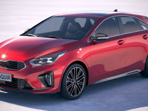 Kia Proceed 2019 Modèle 3D