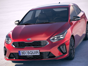 Kia Proceed 2019 Modelo 3D