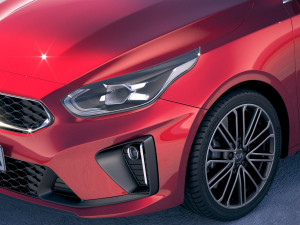 Kia Proceed 2019 Modelo 3D