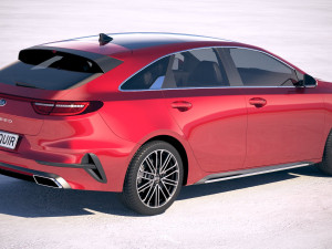 Kia Proceed 2019 Modelo 3D