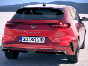 Kia Proceed 2019 Modelo 3D