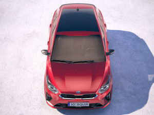 Kia Proceed 2019 Modelo 3D