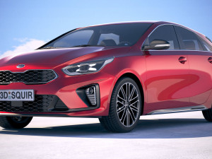 Kia Proceed 2019 Modelo 3D