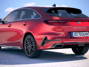 Kia Proceed 2019 Modelo 3D