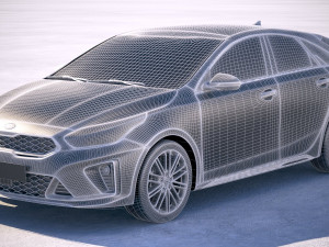 Kia Proceed 2019 Modelo 3D