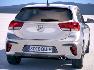 Kia Rio GT Line 2018 3D Model
